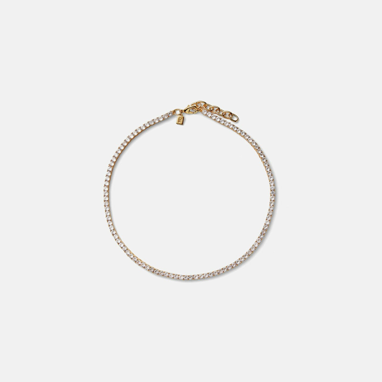 Crystal Haze Serena Necklace Clear - Gold | Kith Gold