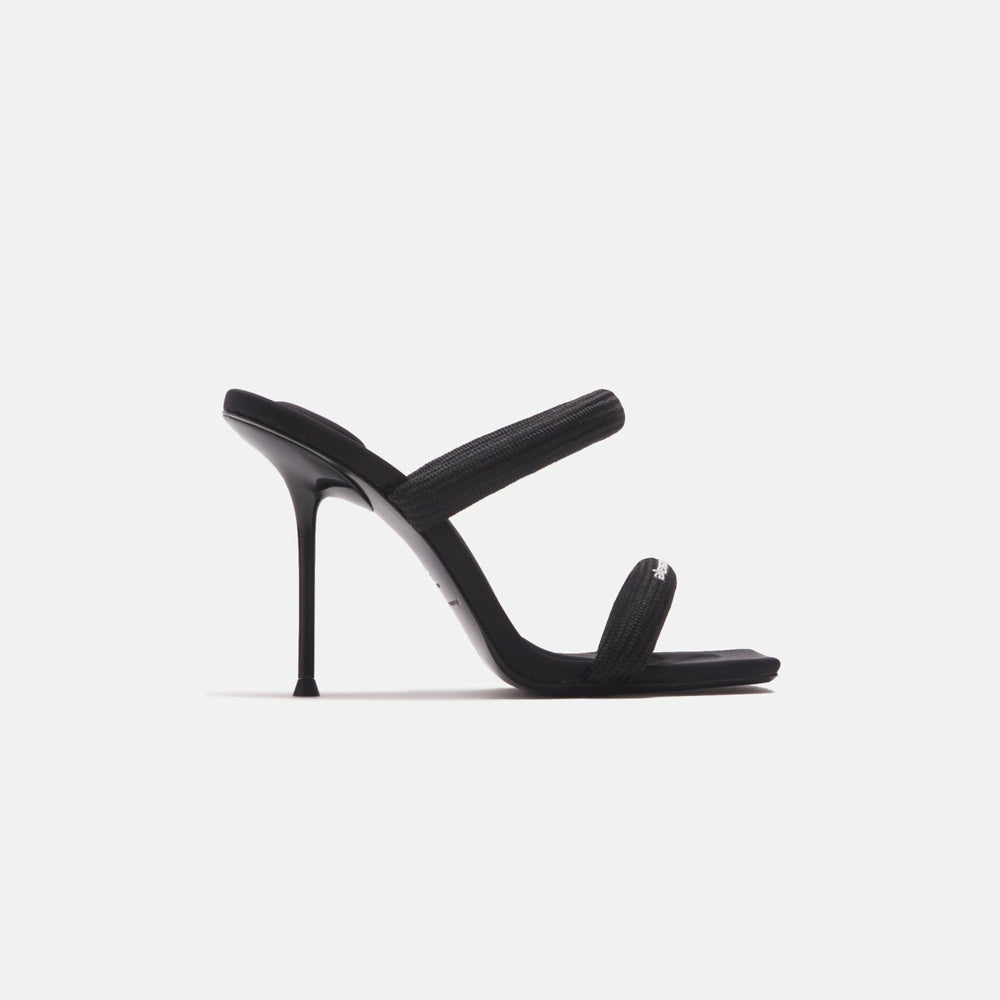 Alexander Wang Julie Tubular Webbing Sandal - Black | Kith Black