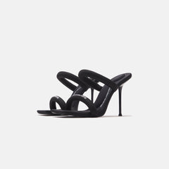 Alexander Wang Julie Tubular Webbing Sandal - Black | Kith Black