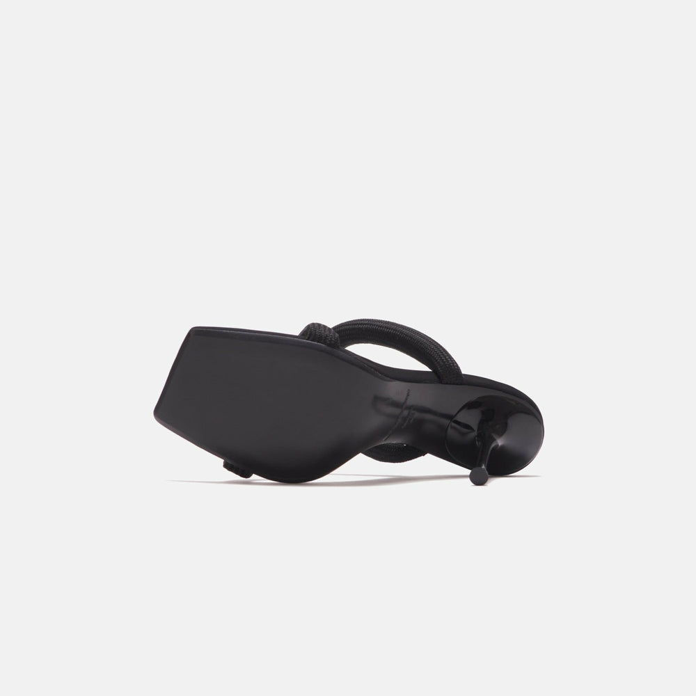 Alexander Wang Julie Tubular Webbing Sandal - Black | Kith Black