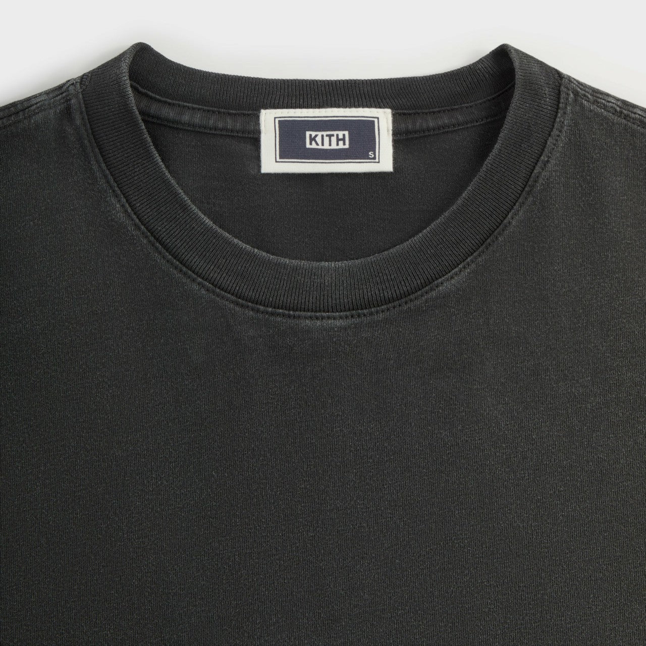 Kith Long Sleeve Vintage Tee - Black | Kith Black