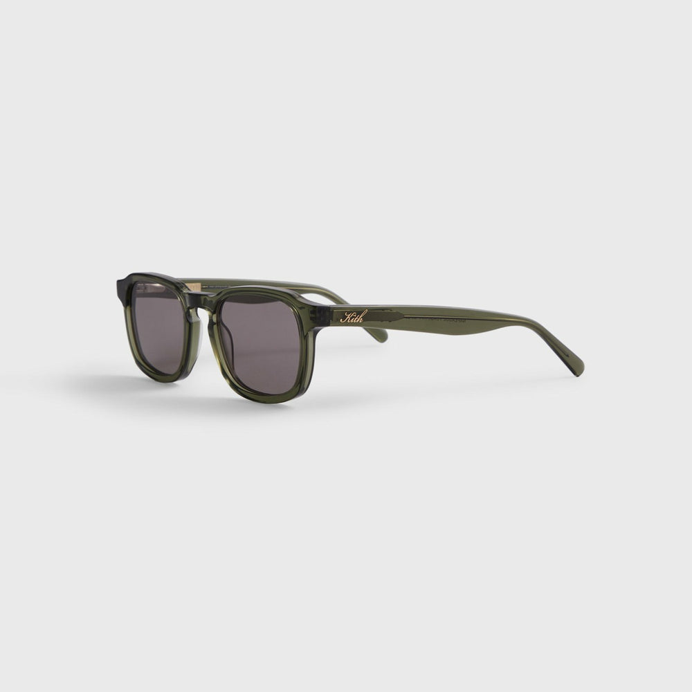Kith Napeague Sunglasses - Green Crystal / Grey | Kith Green Crystal / Grey