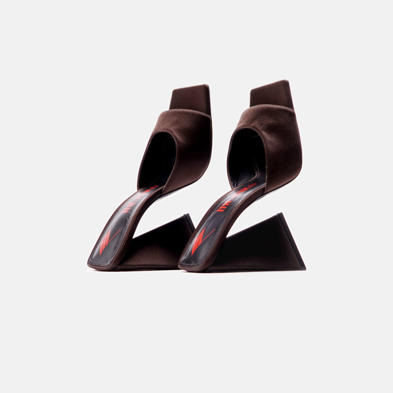 The Attico for Kith Devon Mule 115mm - Cacao | Kith Cacao