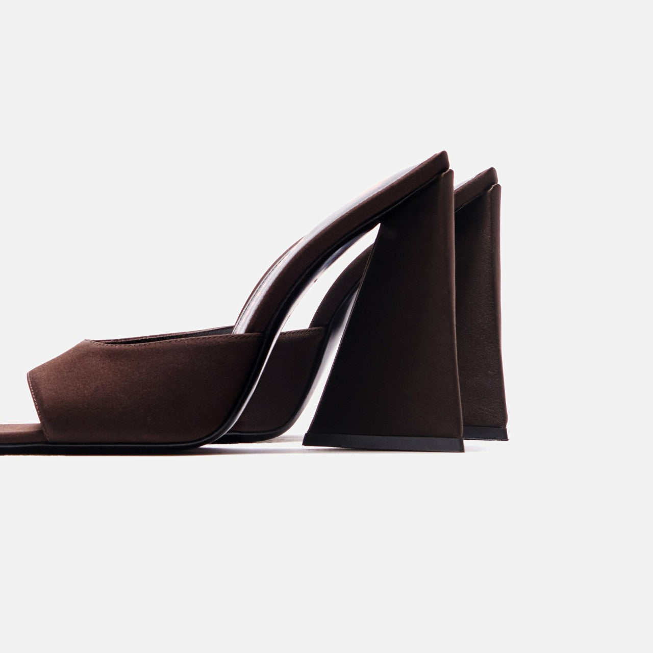 The Attico for Kith Devon Mule 115mm - Cacao | Kith Cacao