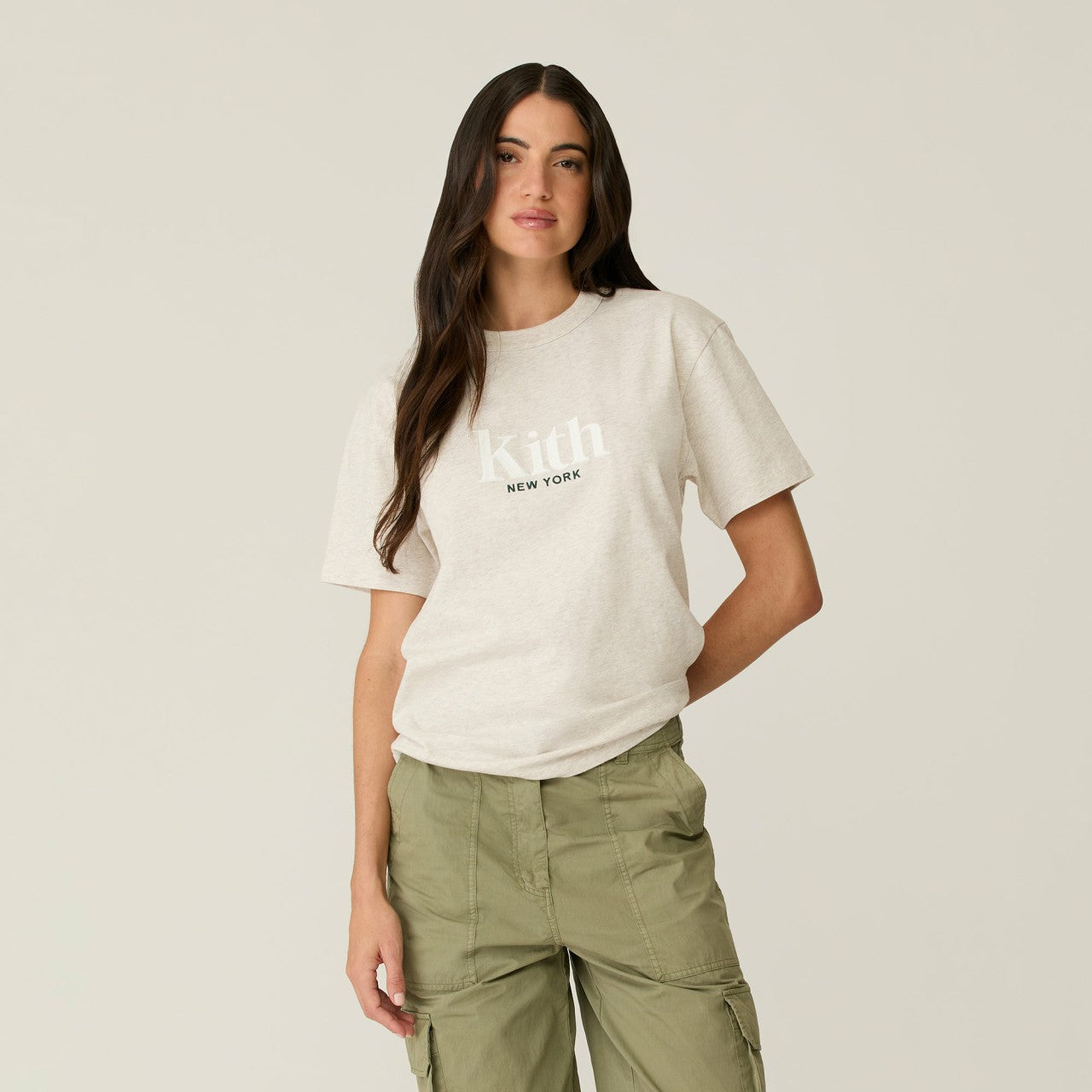 Kith Women Mott New York Tee II - Sandy Heather | Kith Sandy Heather