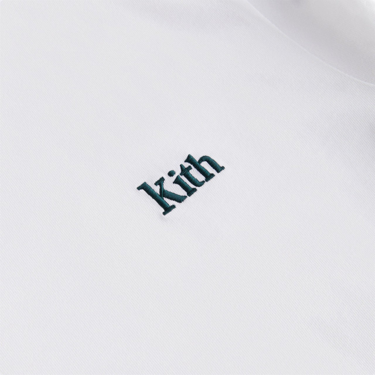 Kith Women Lucy Cropped Long Sleeve II Tee - White | Kith White