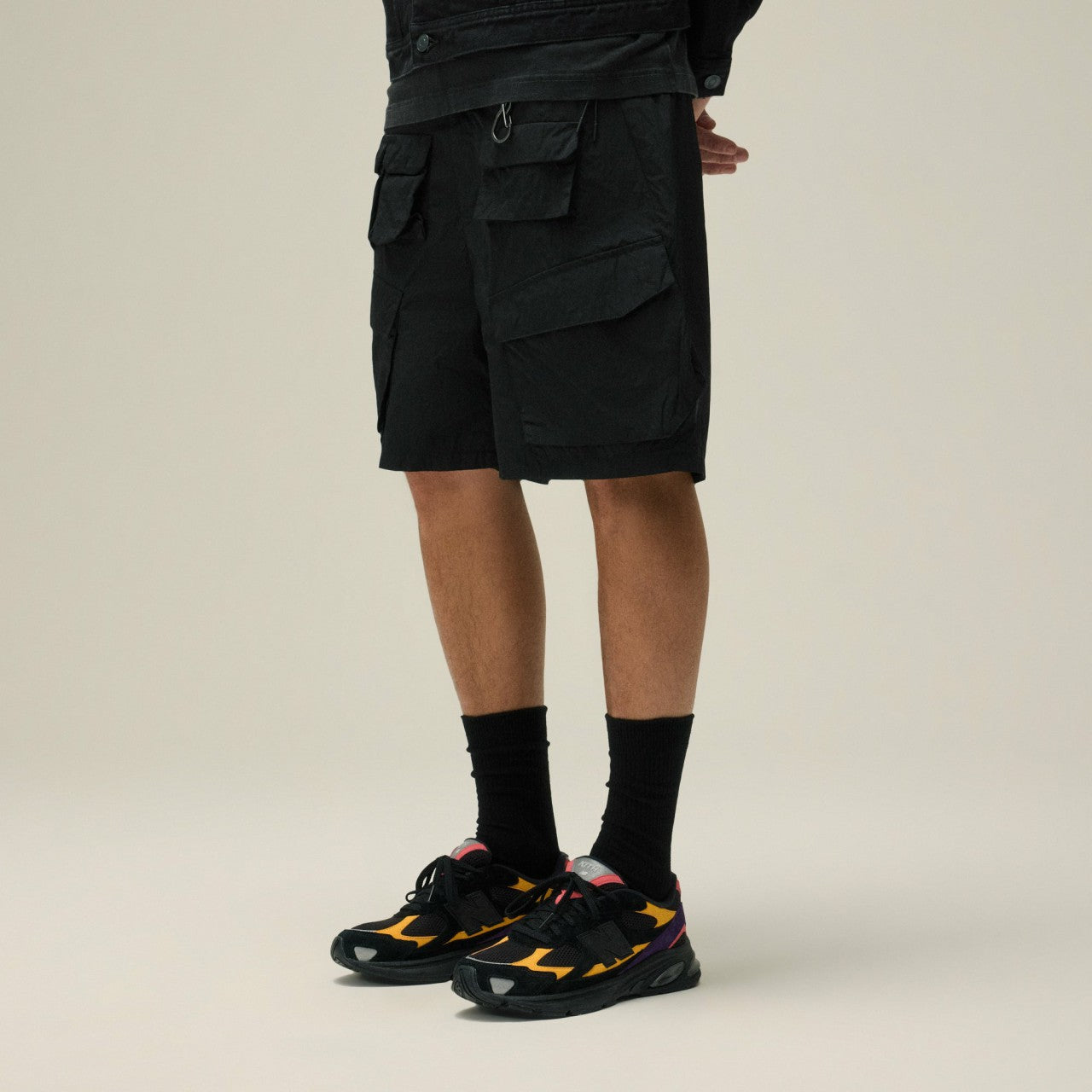 Kith Dupont Cargo Pocket Short - Black | Kith Black