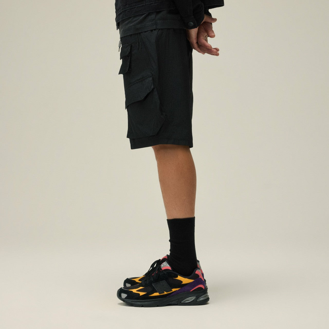 Kith Dupont Cargo Pocket Short - Black | Kith Black