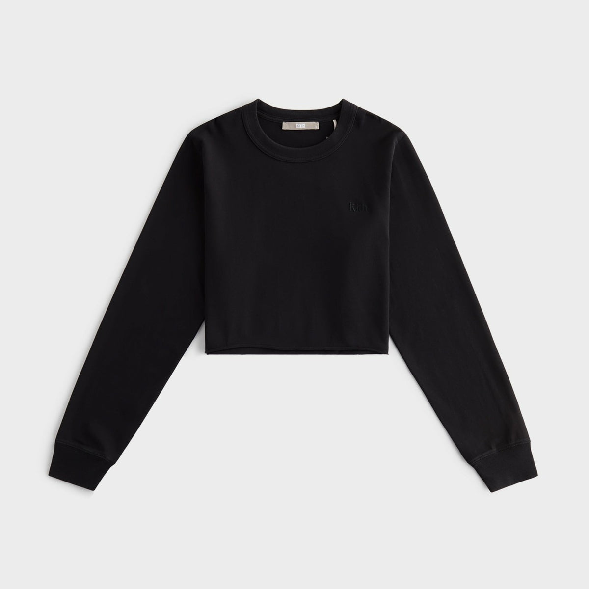 Kith Women Lucy Cropped Long Sleeve II Tee - Mass | Kith Mass