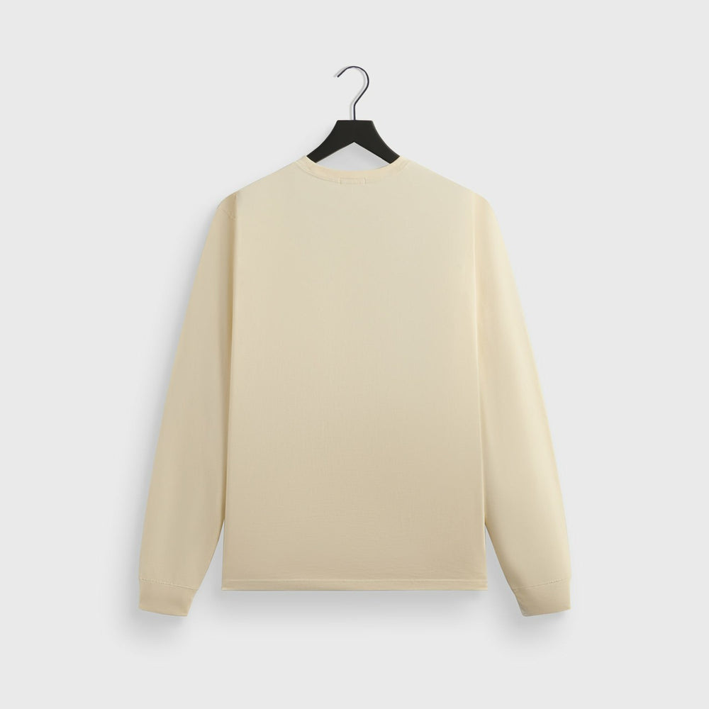 Kith Long Sleeve Vintage Wash Tee - Sandrift | Kith Sandrift