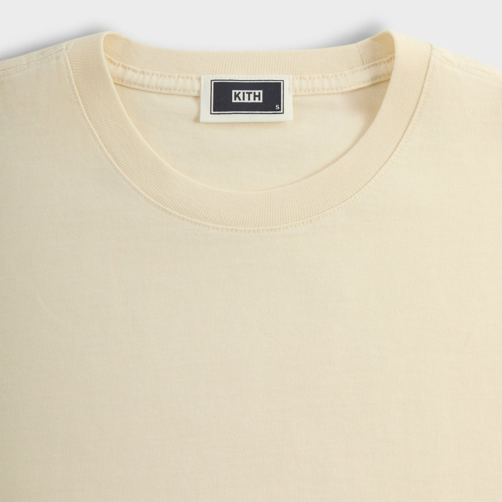 Kith Long Sleeve Vintage Wash Tee - Sandrift | Kith Sandrift