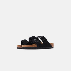 Birkenstock Arizona Soft Footbed Suede - Black | Kith Black