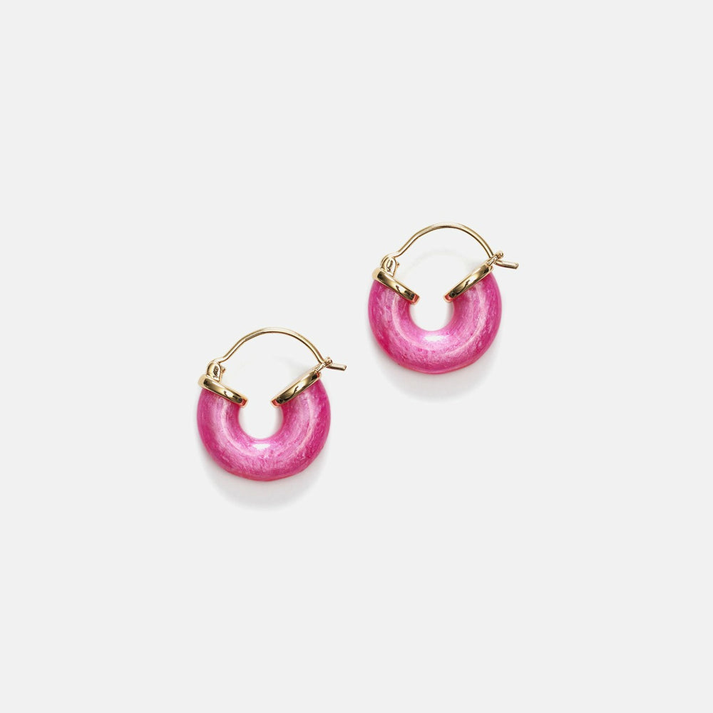 Anni Lu Petit Swell Hoop - Pink Lotus | Kith Pink Lotus