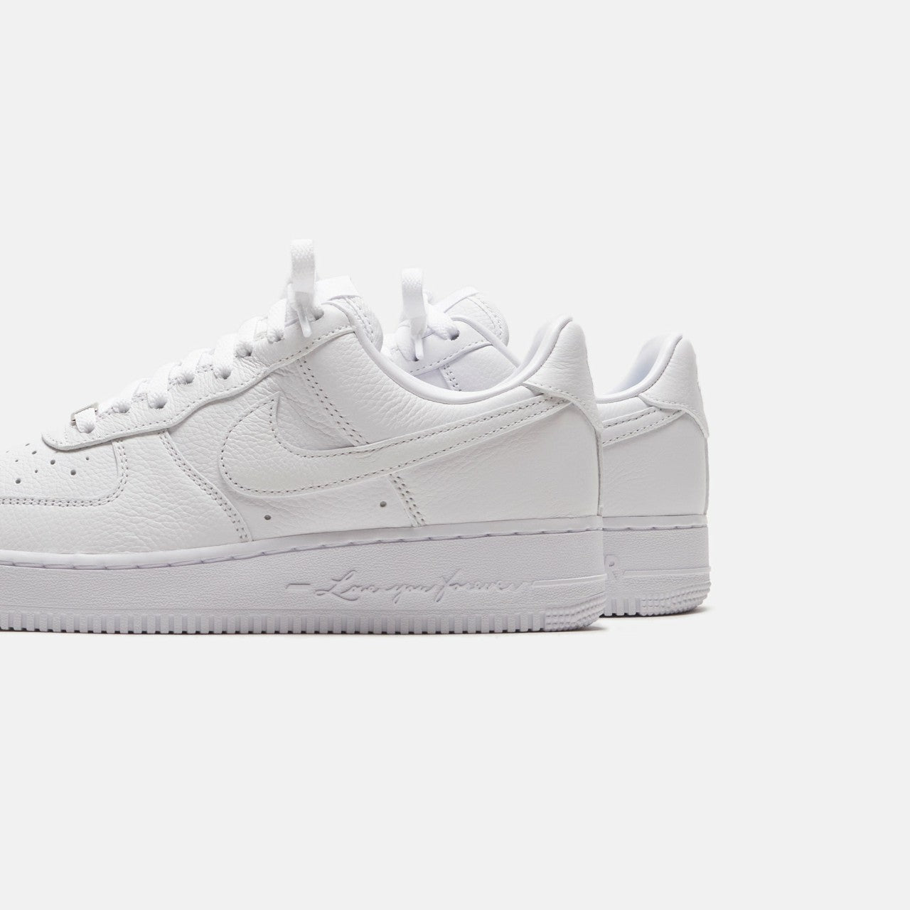 Nike x NOCTA Air Force 1 Low - White / White / Cobalt Tint | Kith White / White / Cobalt Tint