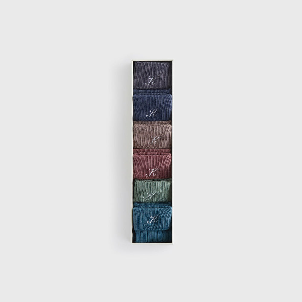Kith Baby Palette 6-Pack Socks - Battleship | Kith Battleship
