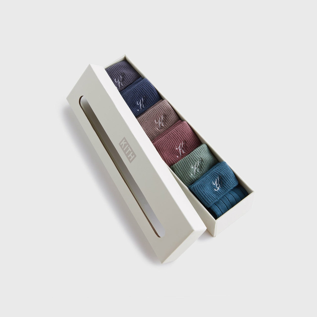 Kith Baby Palette 6-Pack Socks - Battleship | Kith Battleship