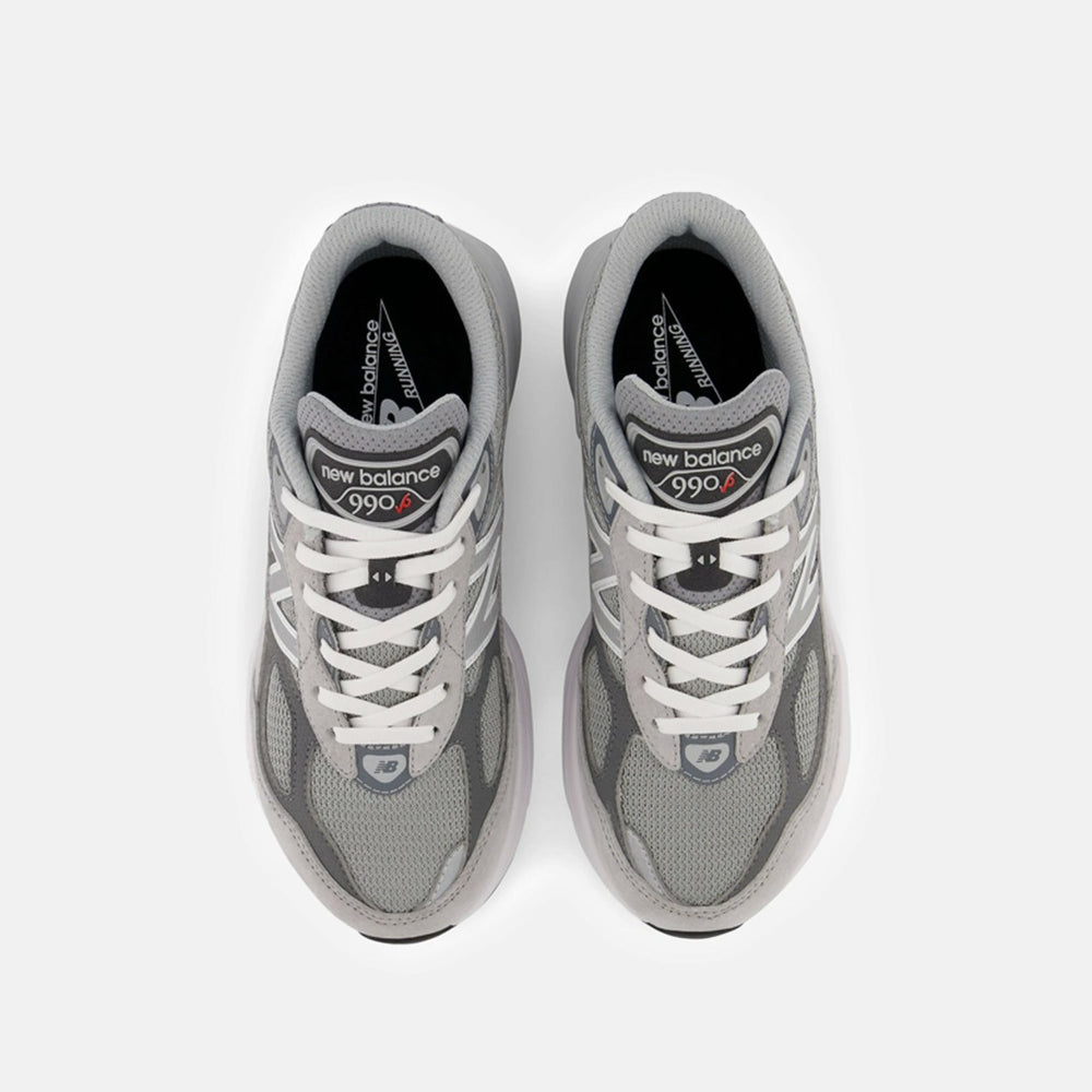 New Balance Grade School 990v6 - Grey | Kith Grey