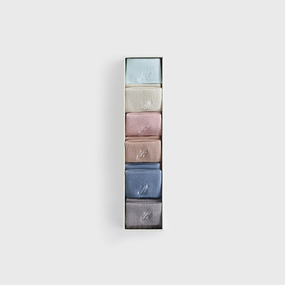 Kith Baby Palette 6-Pack Socks - Argon | Kith Argon