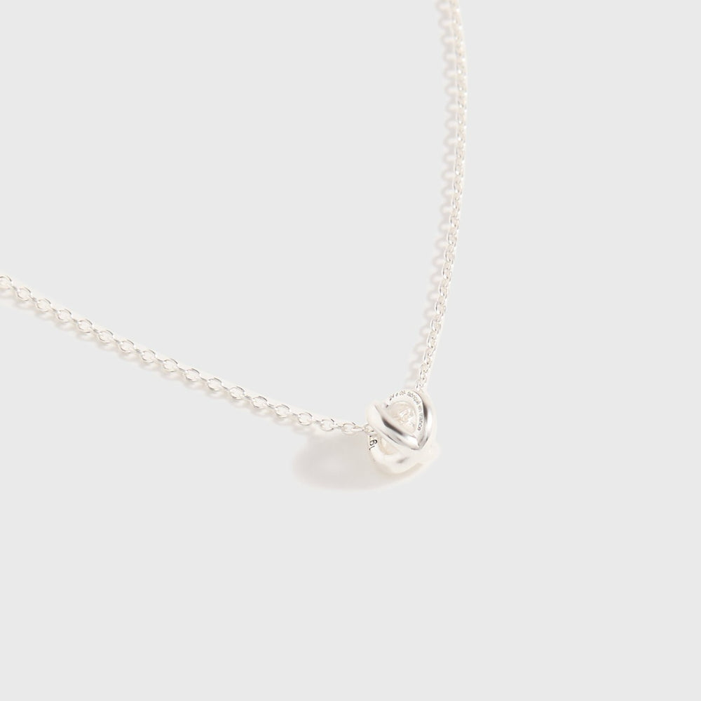 Le Gramme 1g Polished Sterling Silver Entrelacs Pendant with Chain - S | Kith Silver