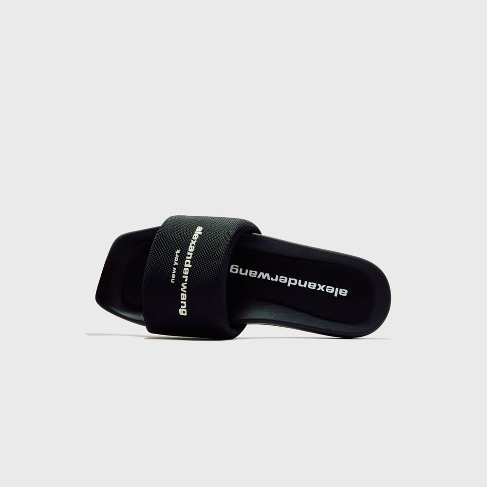 Alexander Wang AW Pool Slide - Black | Kith Black