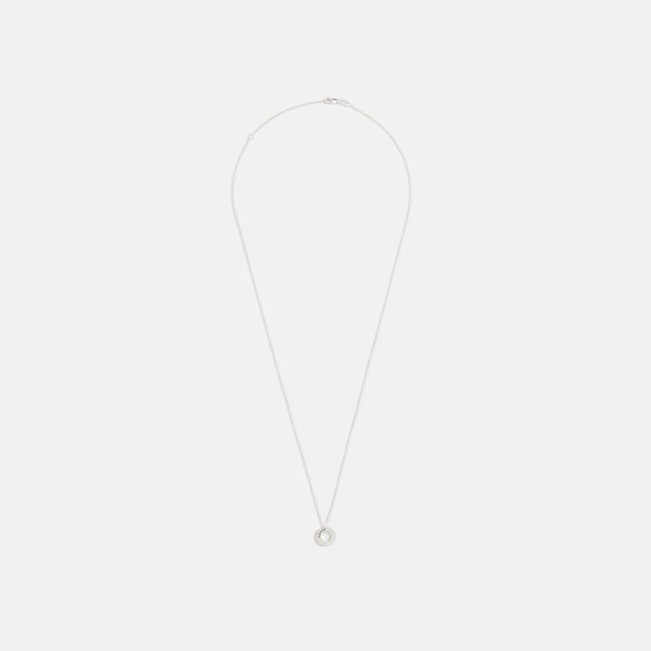 Le Gramme 1.1 Circle Pendant Brushed Silver 925 - Silver | Kith Silver