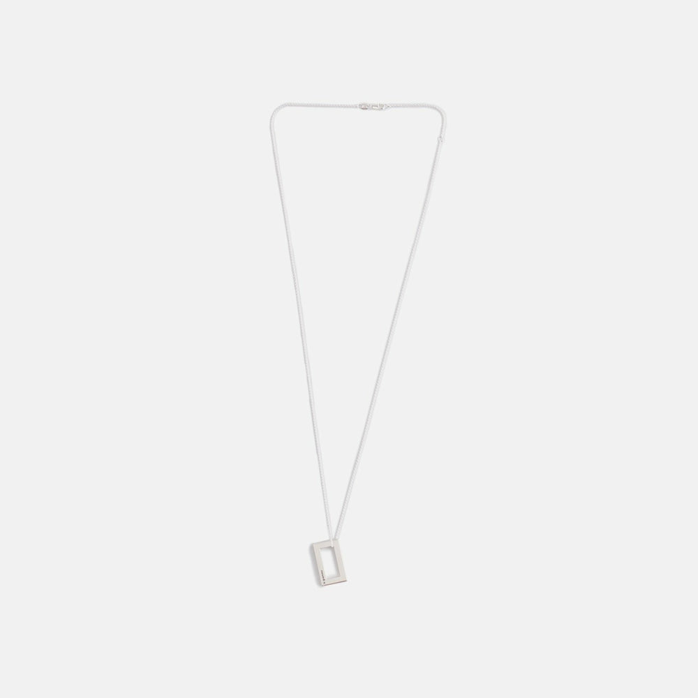 Le Gramme 3.4g Rectangle Pendant Polished Silver - Silver | Kith Silver
