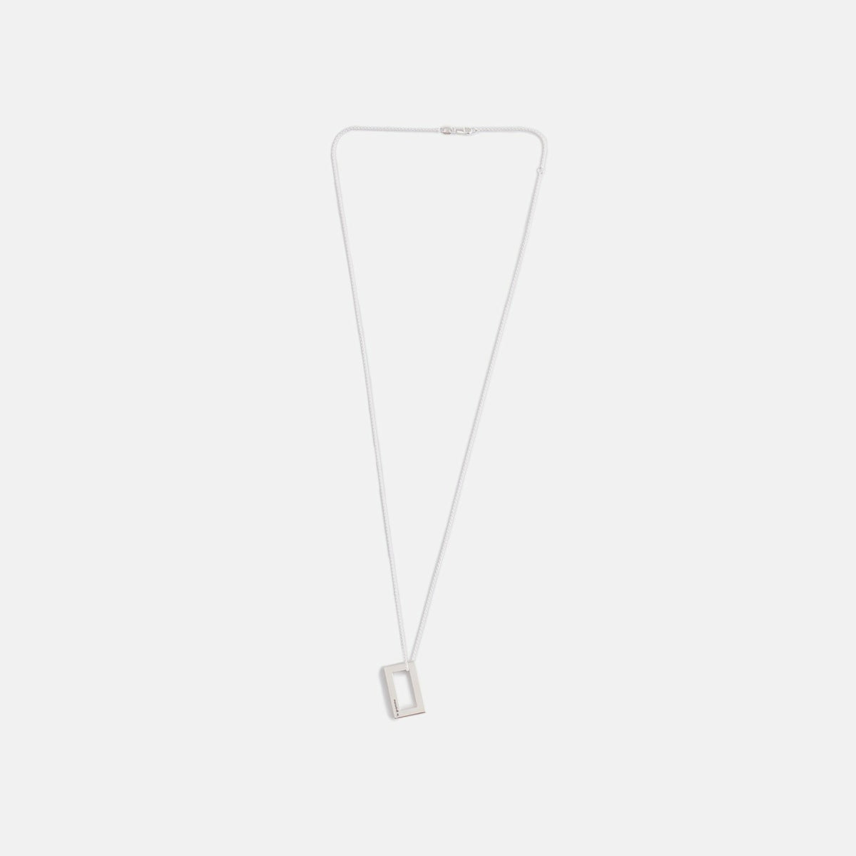 Le Gramme 3.4g Rectangle Pendant Polished Silver - Silver | Kith Silver