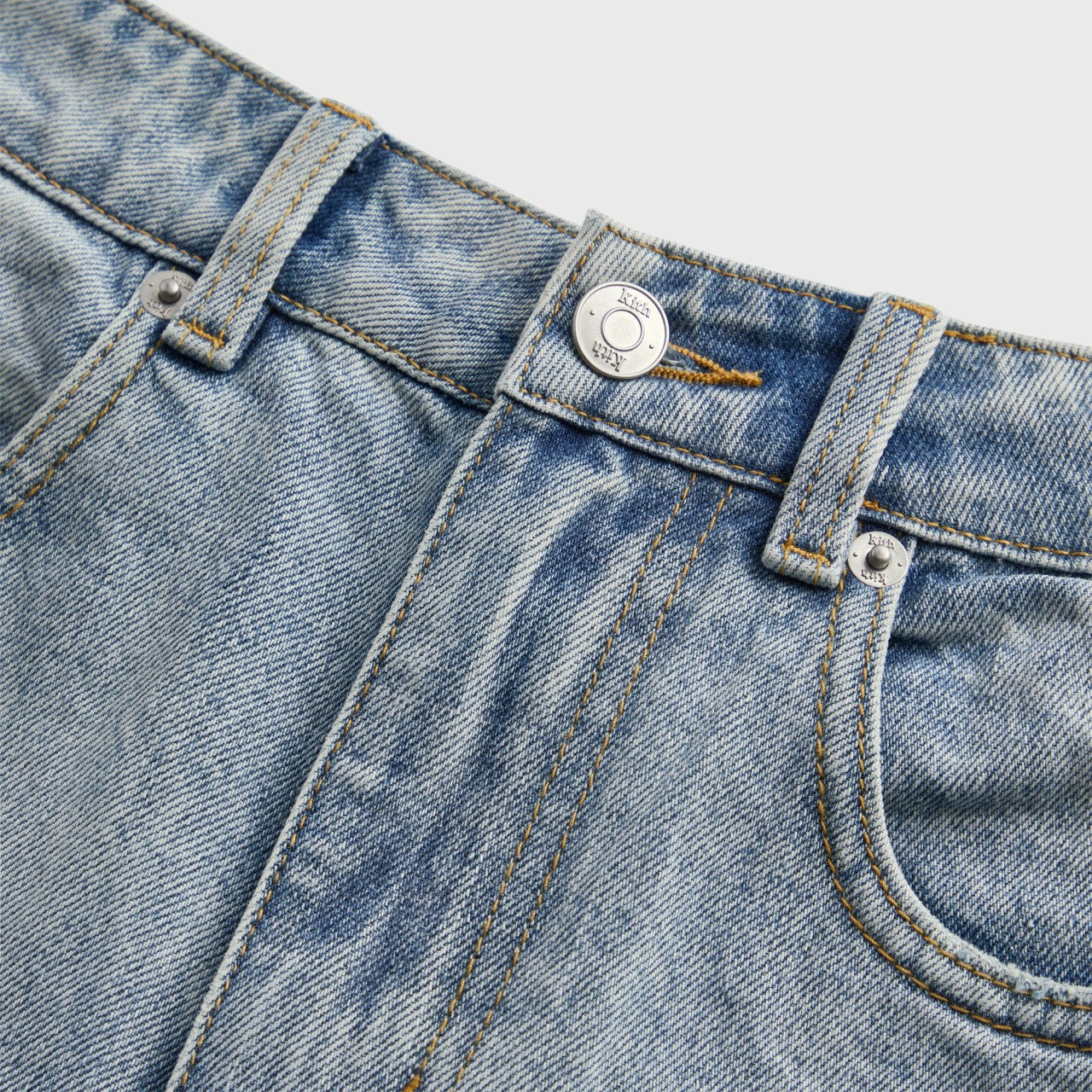 Kith Centre Straight Jean - Light Indigo | Kith Light Indigo