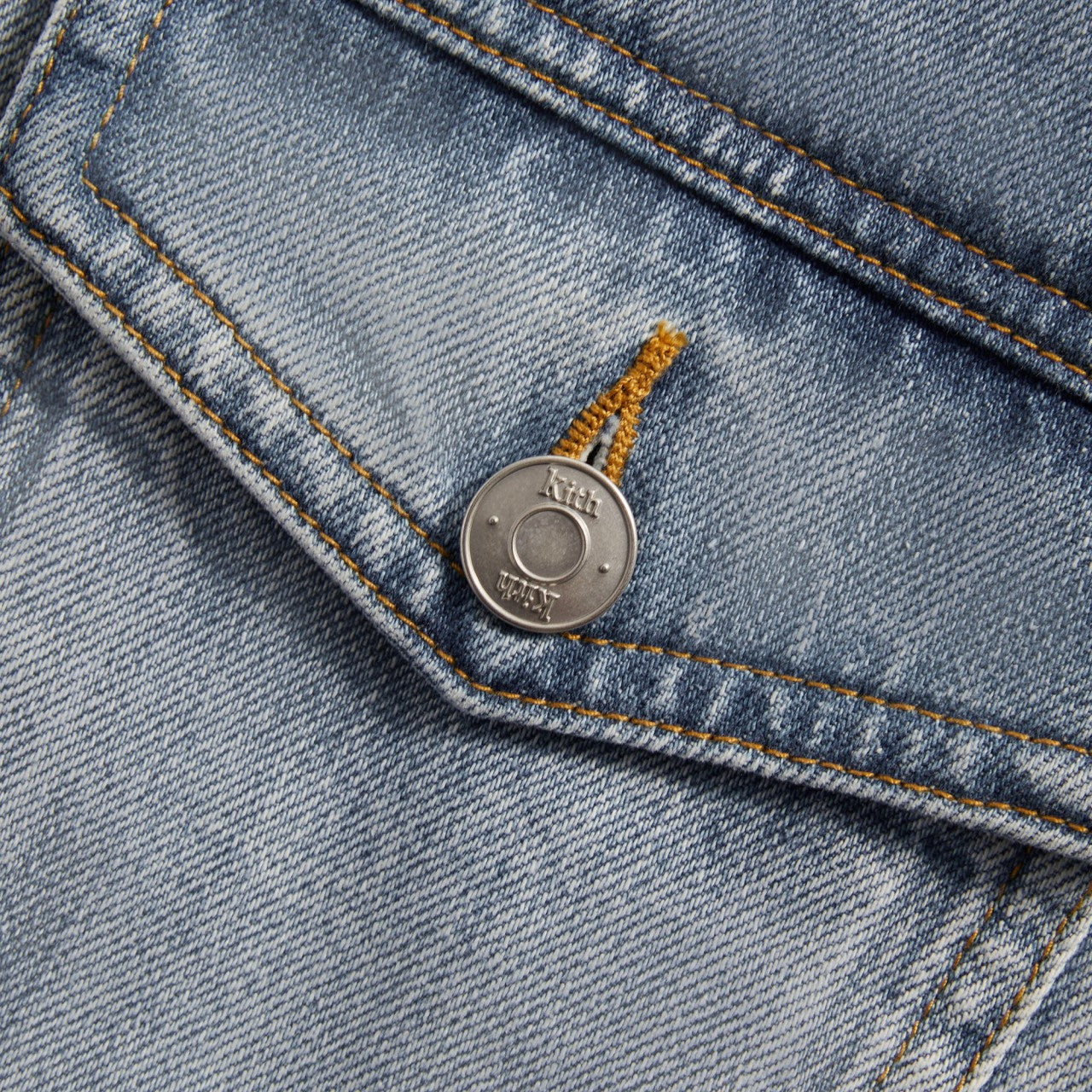 Kith Centre Denim Jacket - Light Indigo | Kith Light Indigo