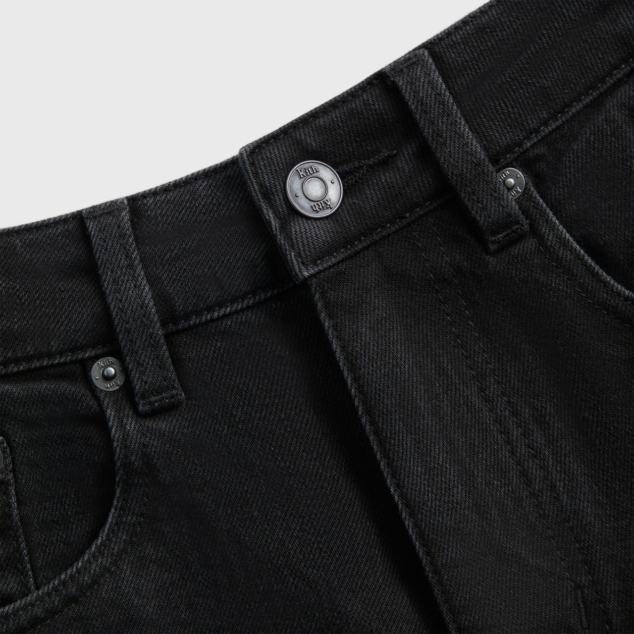 Kith Centre Straight Jean - Black | Kith Black