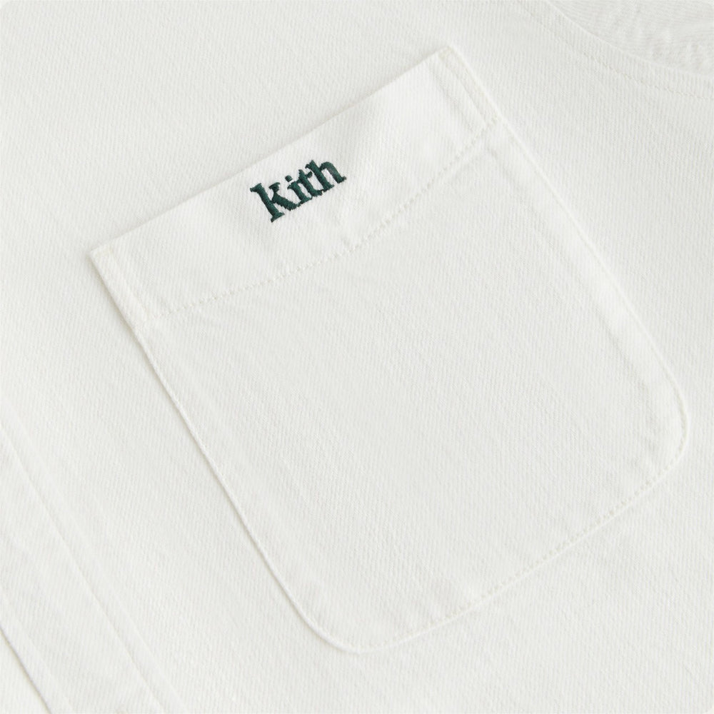 Kith Women Ora II Denim Shirt - Putty Denim | Kith Putty Denim
