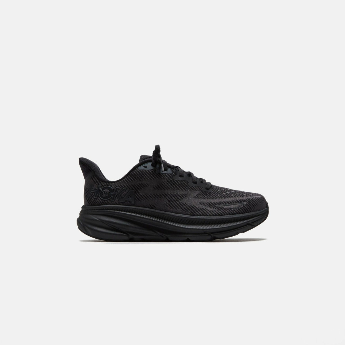Hoka Clifton 9 - Black | Kith Black