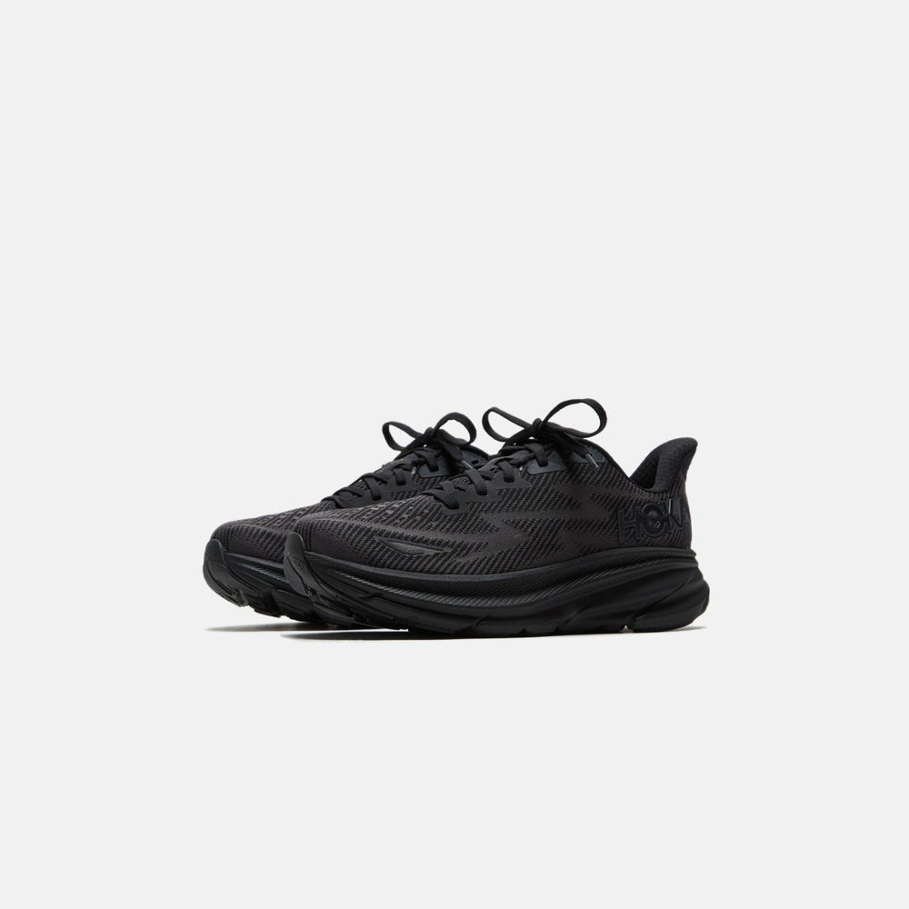 Hoka Clifton 9 - Black | Kith Black