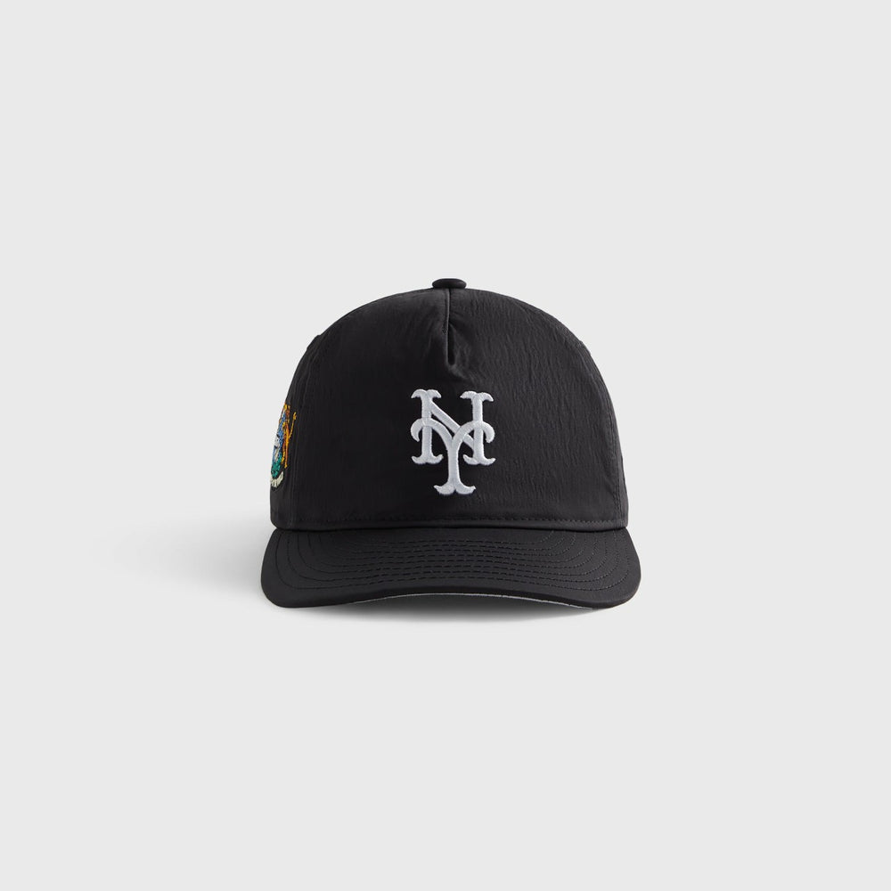 Kith & New Era for the New York Mets Nylon 9FIFTY A-Frame - Black | Kith Black