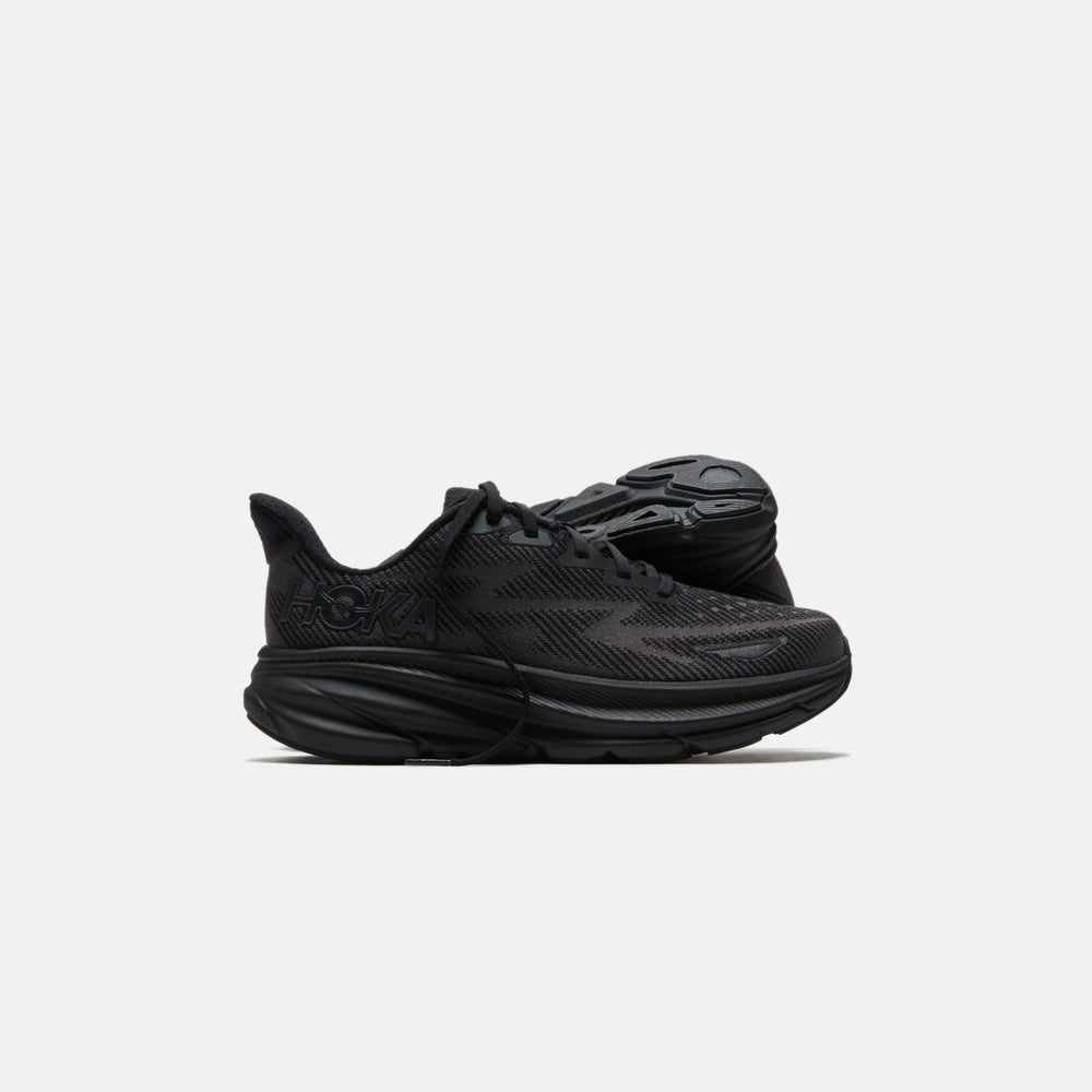 Hoka WMNS Clifton 9 - Black | Kith Black