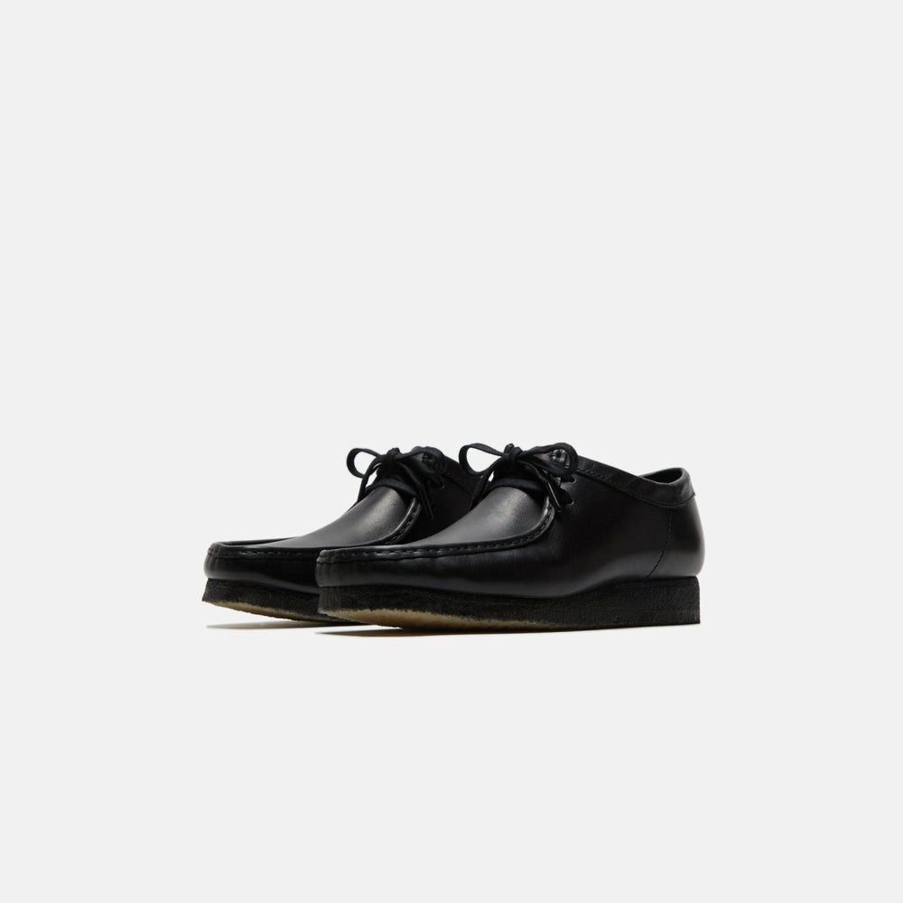 Clarks Wallabee - Black Leather | Kith Black Leather