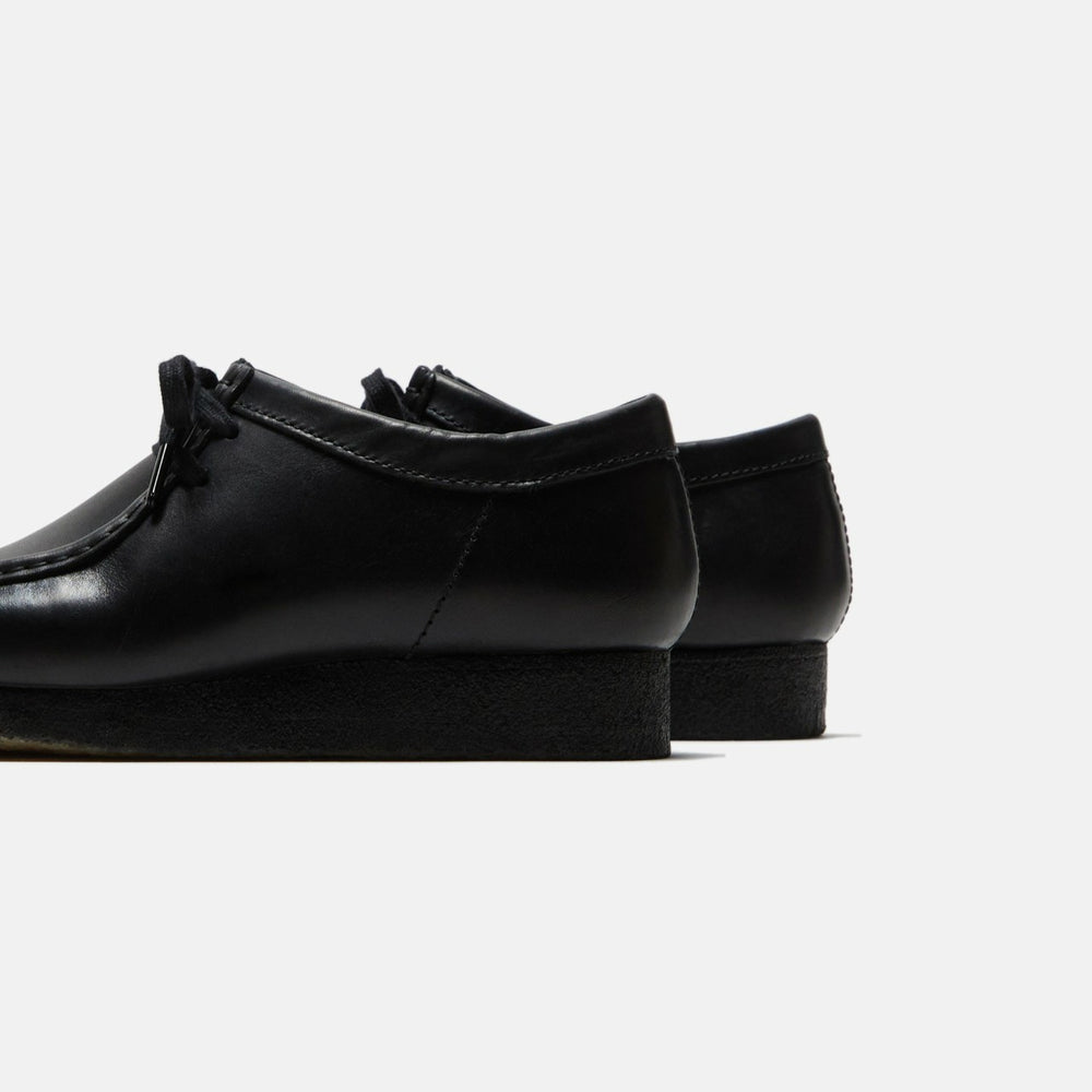 Clarks Wallabee - Black Leather | Kith Black Leather