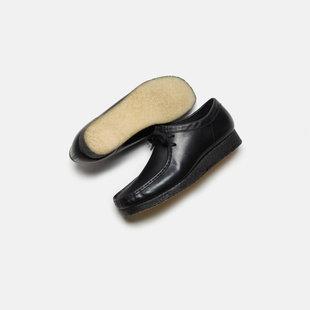 Clarks Wallabee - Black Leather | Kith Black Leather