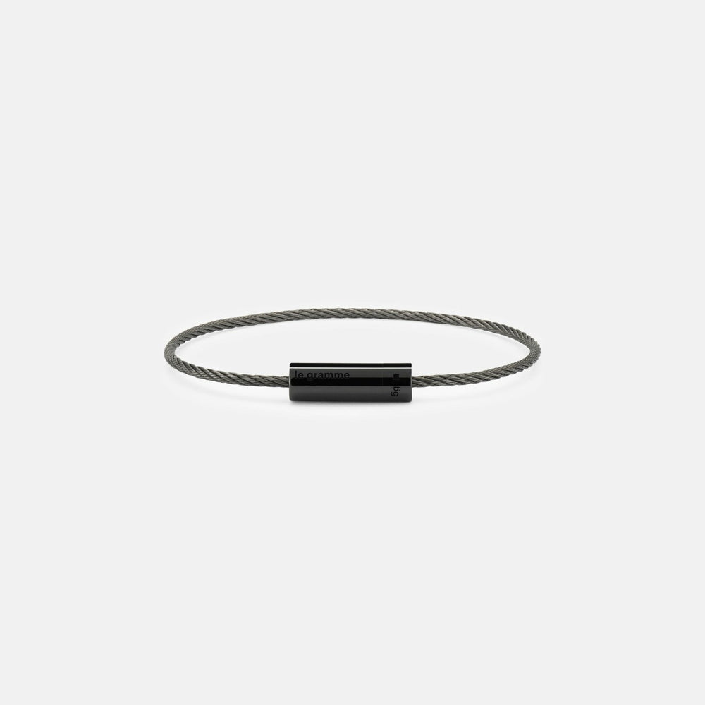 Le Gramme 5g Polished Ceramic Cable Bracelet - Ceramic | Kith Ceramic