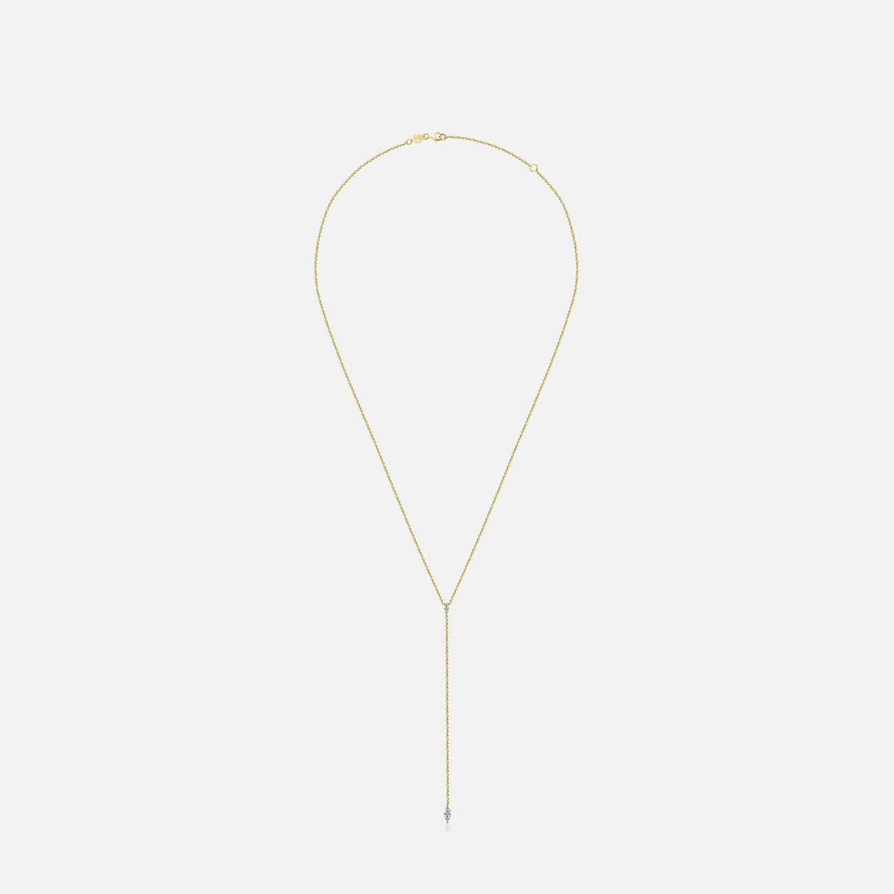 Isa Grutman Marquis Lariat Necklace 14K Gold - Yellow Gold | Kith Yellow Gold