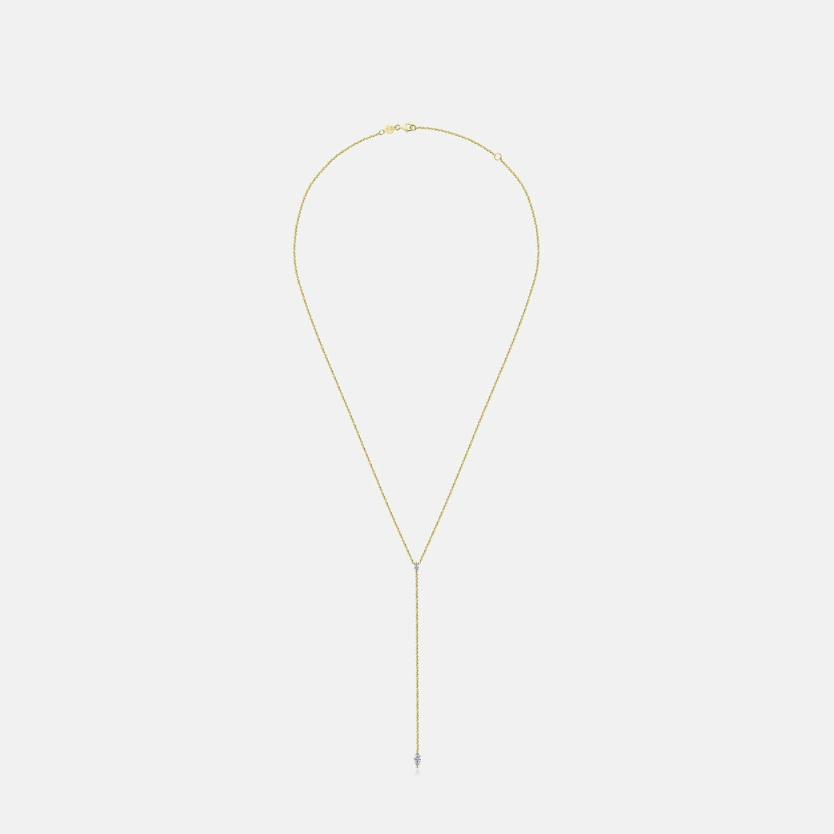 Isa Grutman Marquis Lariat Necklace 14K Gold - Yellow Gold | Kith Yellow Gold