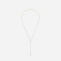 Isa Grutman Marquis Lariat Necklace 14K Gold - Yellow Gold | Kith Yellow Gold