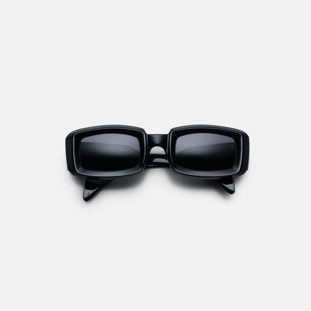 Jacques Marie Mage Runaway Frame Jet Lens Dark Gold Hardware - Black | Kith Black