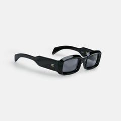 Jacques Marie Mage Runaway Frame Jet Lens Dark Gold Hardware - Black | Kith Black