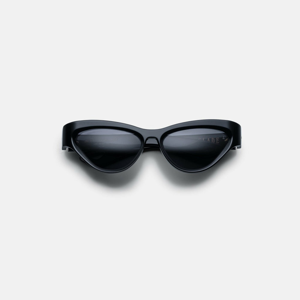 Jacques Marie Mage Slade Frame Jet Lens Dark Gold Hardware - Black | Kith Black