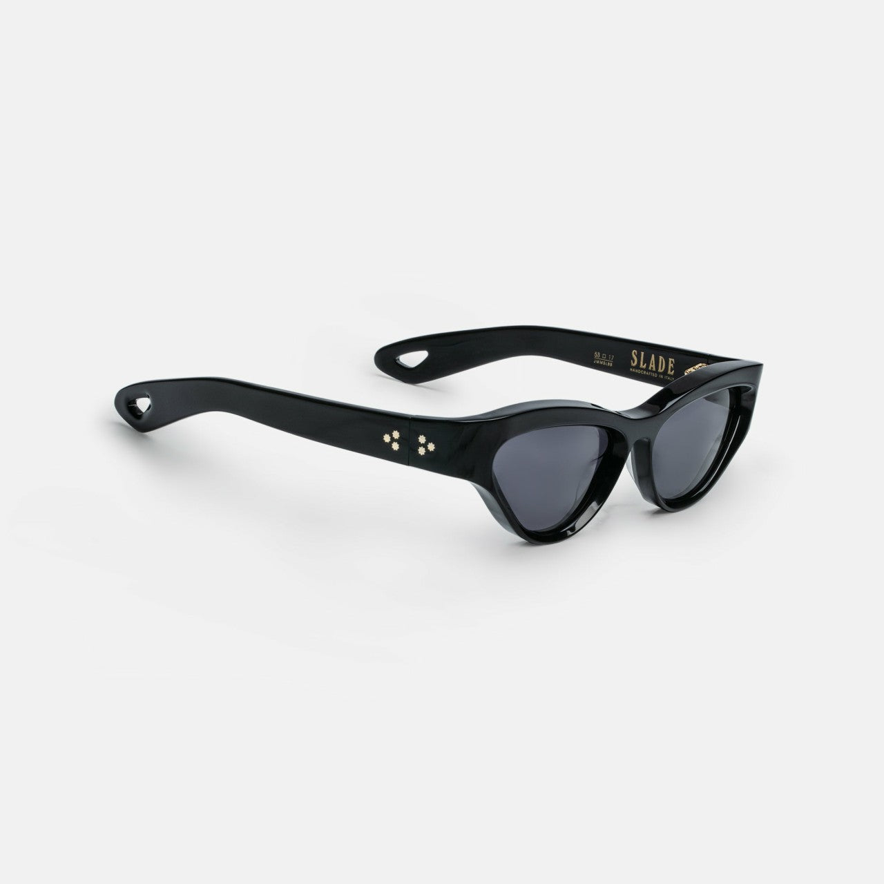 Jacques Marie Mage Slade Frame Jet Lens Dark Gold Hardware - Black | Kith Black
