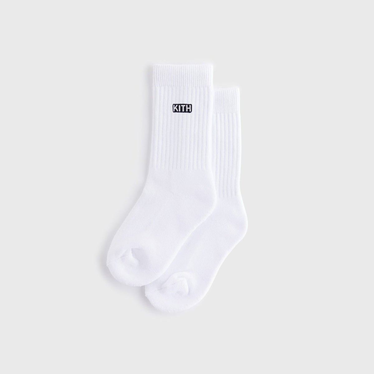 Kith Kids Classic Crew Socks - White | Kith White