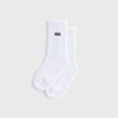 Kith Kids Classic Crew Socks - White | Kith White