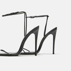 Femme LA The Andx Sandal - Nero | Kith Nero