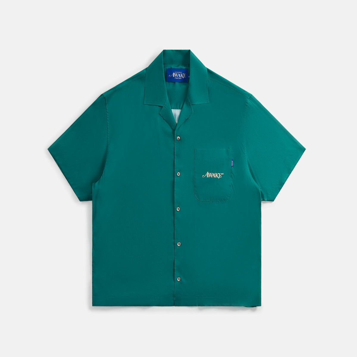 Awake NY Dice Printed Rayon Camp Shirt - Jade | Kith Jade